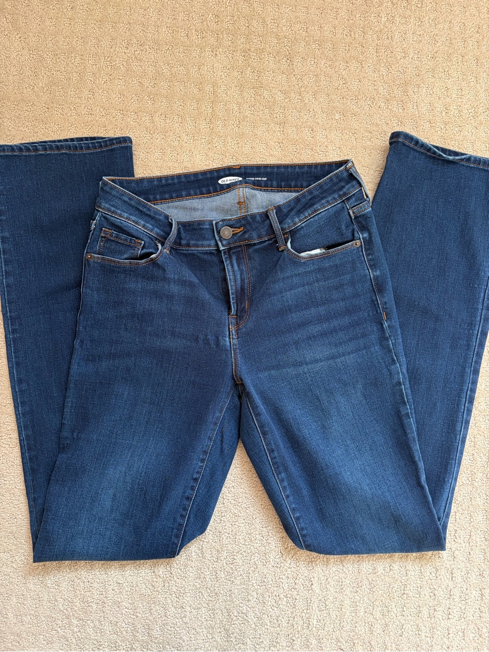 Old Navy Women’s Boot Cut Jeans - Dark Blue Denim
